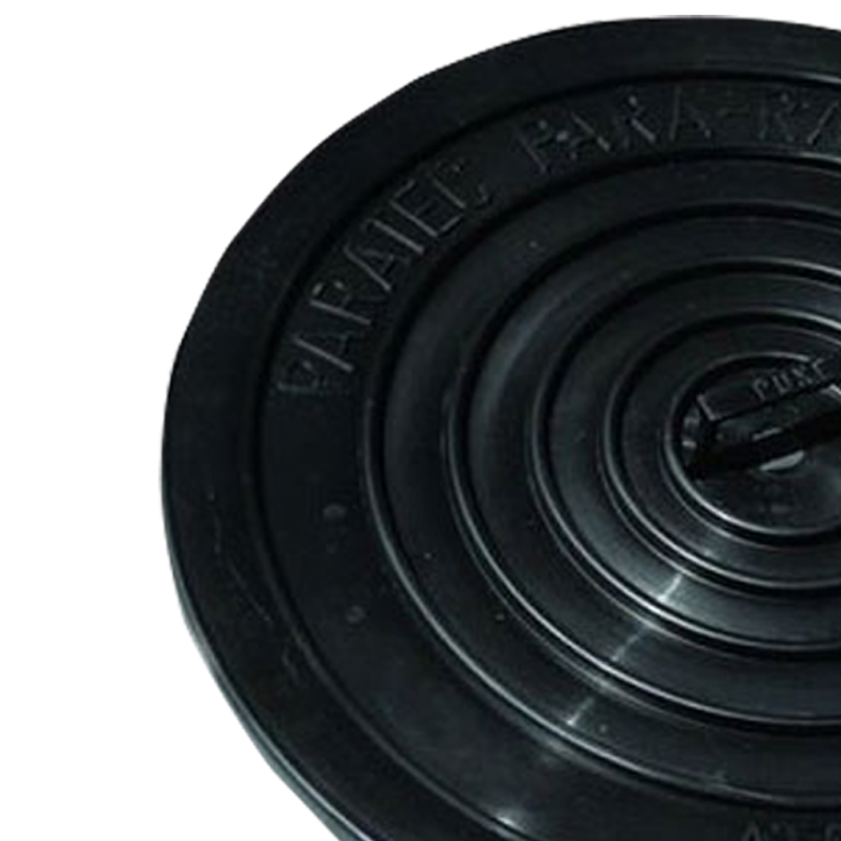 Tampa Para Caixa Inspeção Terra 250Mm Ferro Fundido Simples Preto Para Aterramento - Paratec