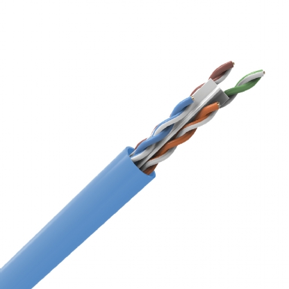 Cabo Rede Cmx U/Utp 4Px24Awg Cat5E Sohoplus 305 Metros Azul - Furukawa