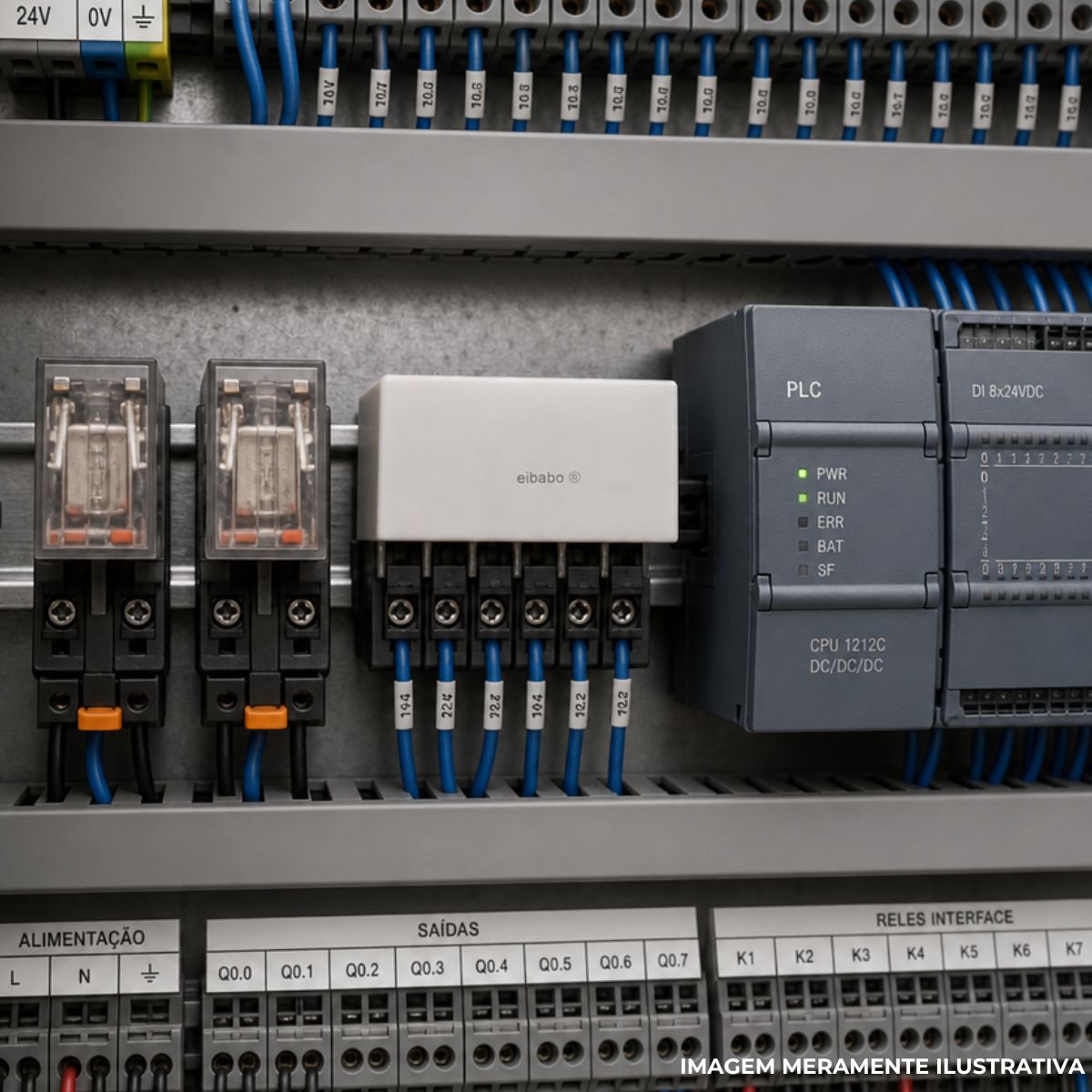 Rele Industrial Mini 8a 24vcc 2rev (dpdt)