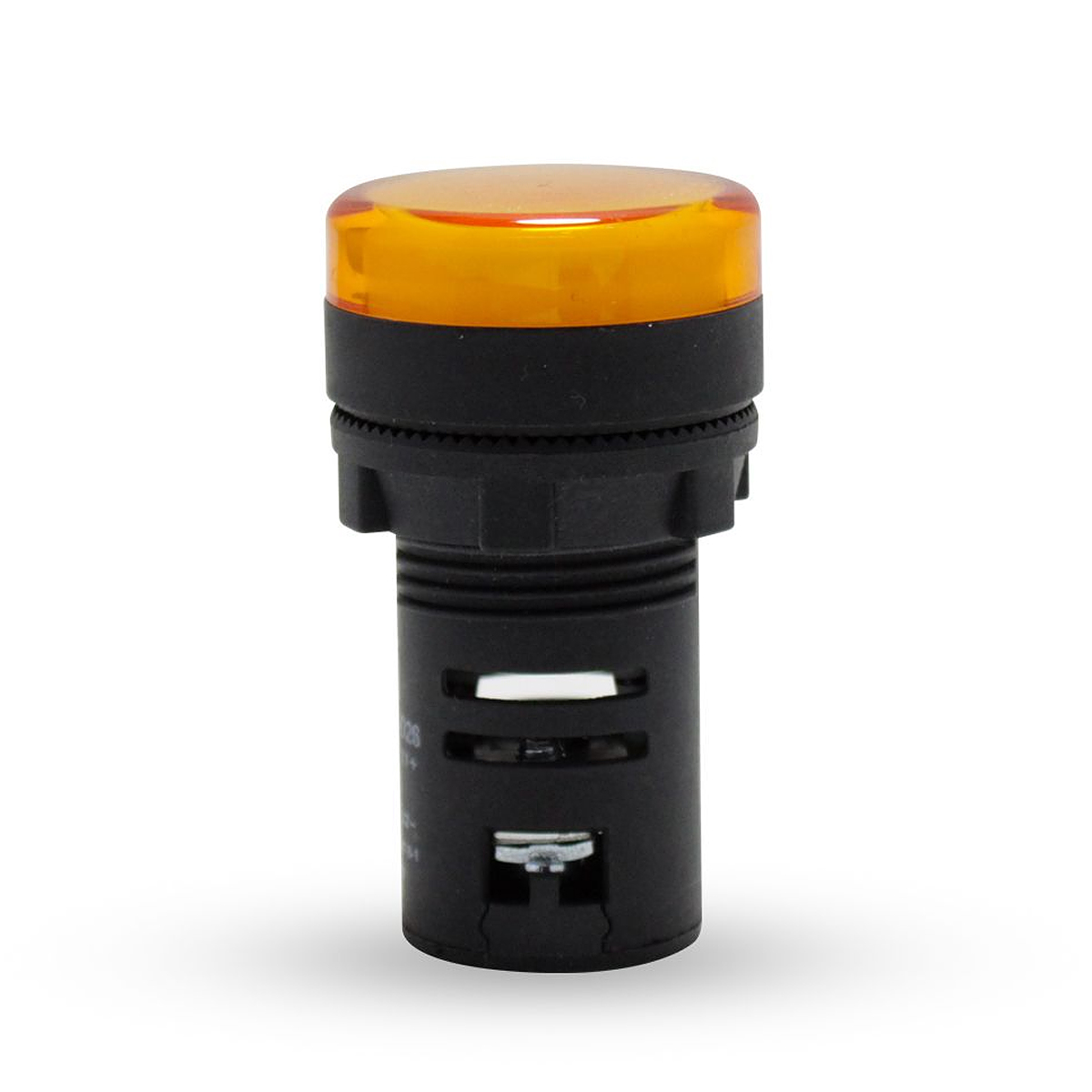 Sinaleiro Monobloco Redondo Plástico Amarela 110-130Vcc Led Ip65 Cew 22mm SM3-C14110-130VCC - WEG