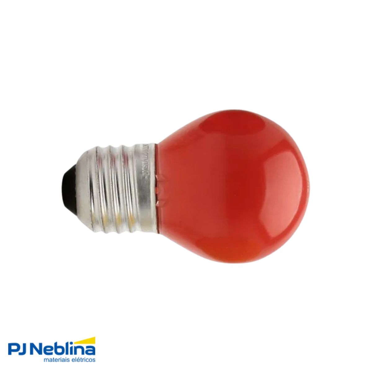 Lâmpada Incandescente Bolinha G35 7W 127V E27 Vermelha - Sadokin