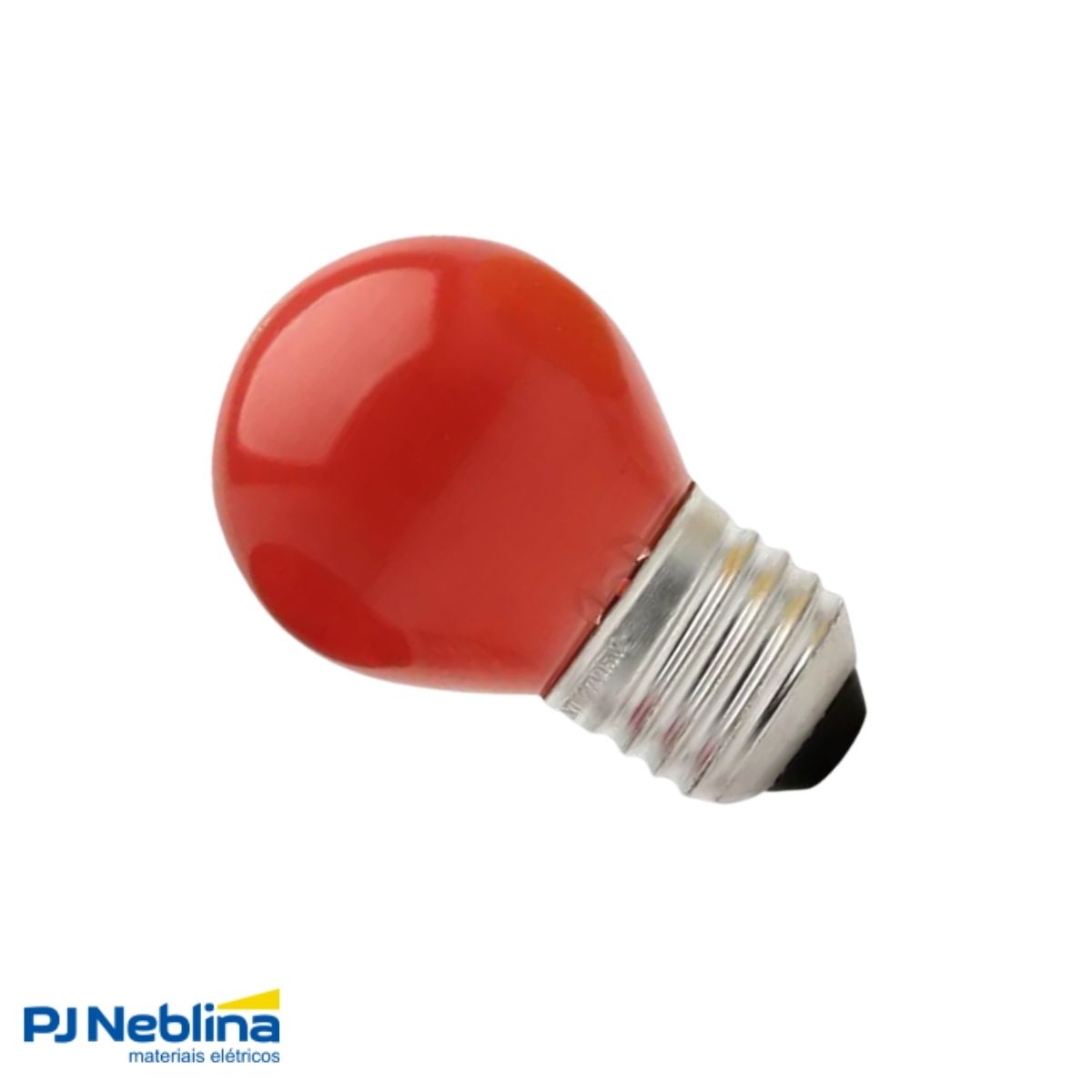 Lâmpada Incandescente Bolinha G35 7W 127V E27 Vermelha - Sadokin