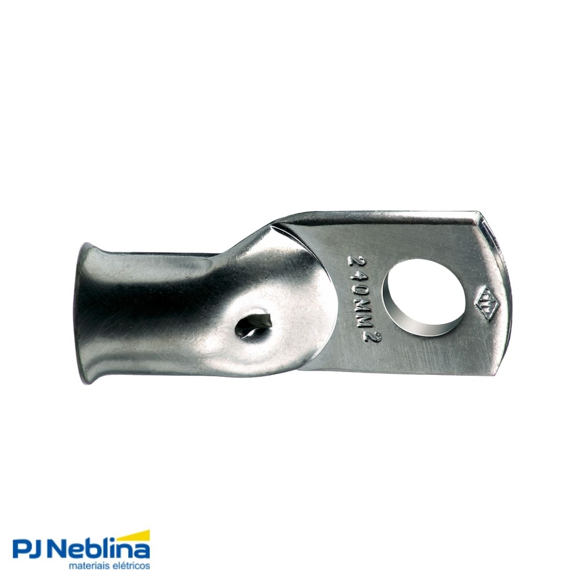 Terminal Compressao 120mm 1 Compr 1 Furo F=8,5mm 5/16 (m8)