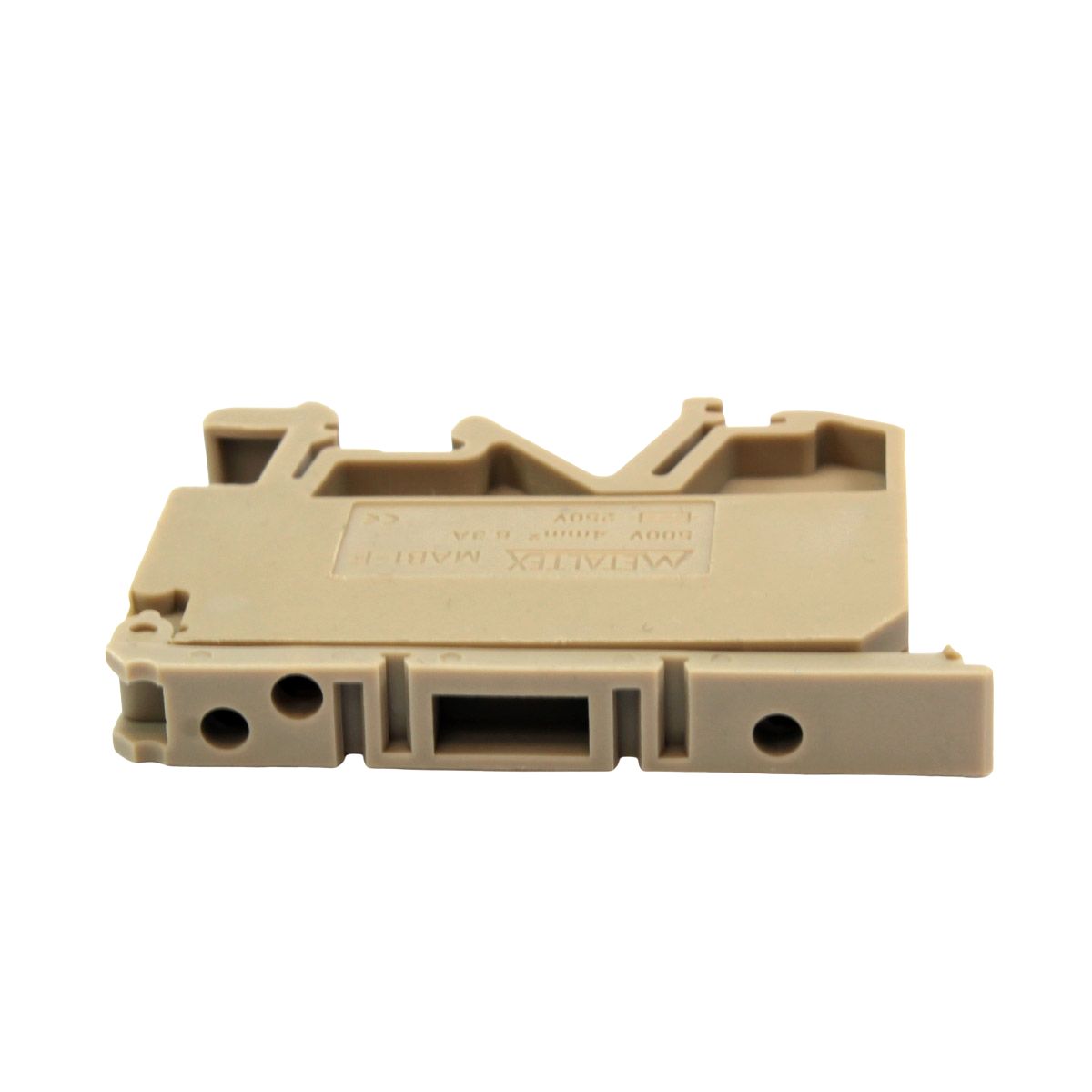 Conector Borne Passagem Porta Fusível 2 Conexões 4,00Mm 500V Bg - Metaltex