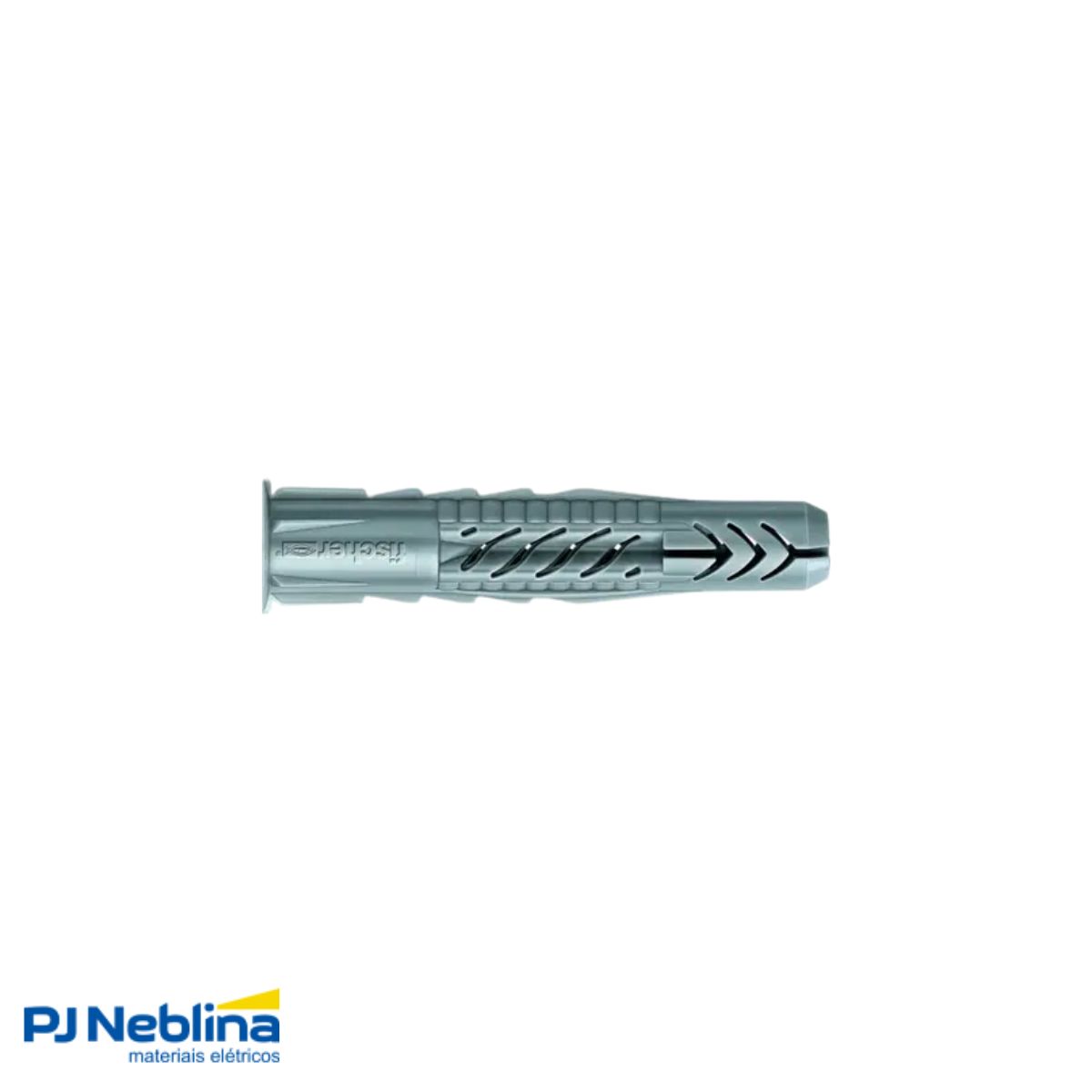 Bucha Fixação Universal Ux8 8Mm Nylon Cinza - Fischer