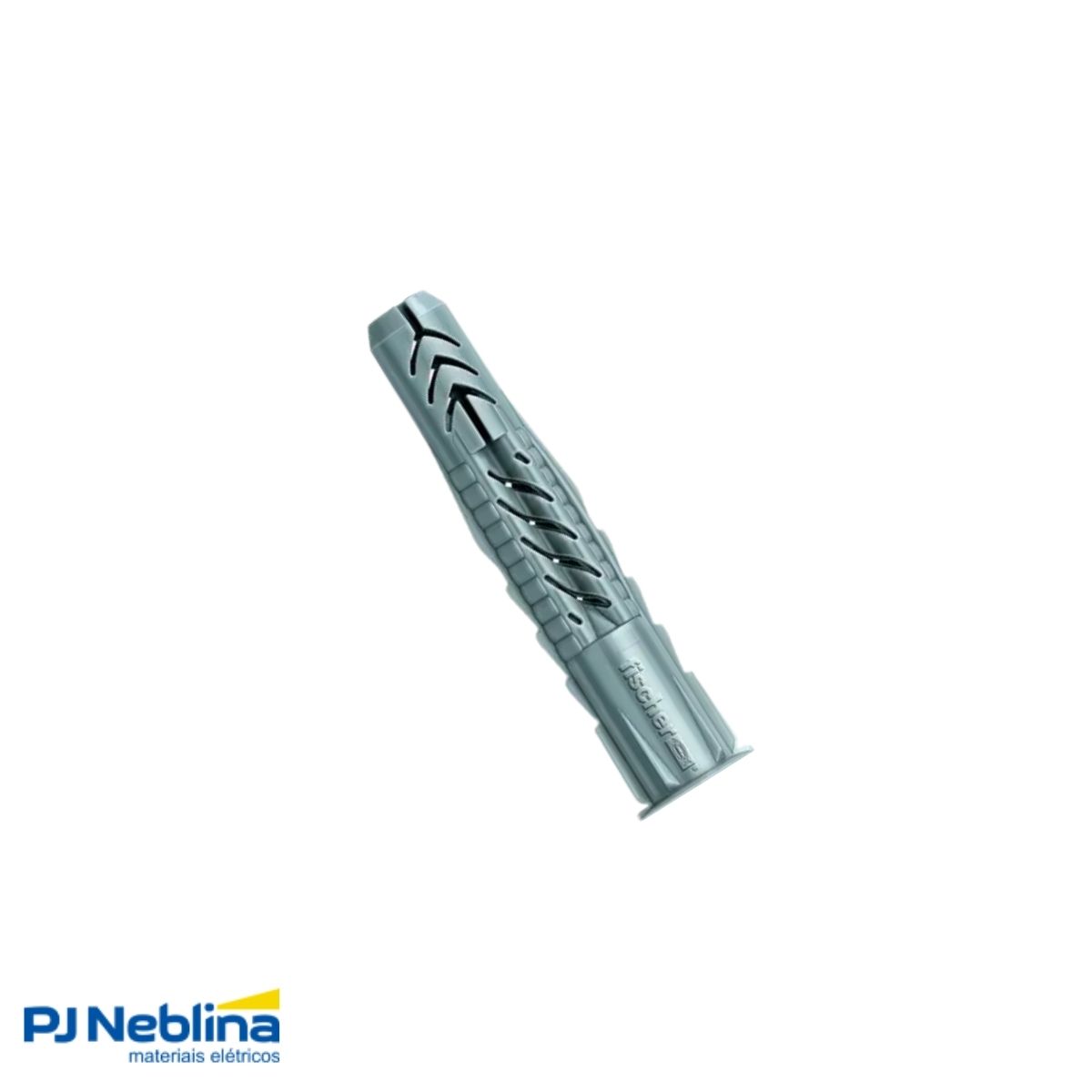 Bucha Fixação Universal Ux8 8Mm Nylon Cinza - Fischer