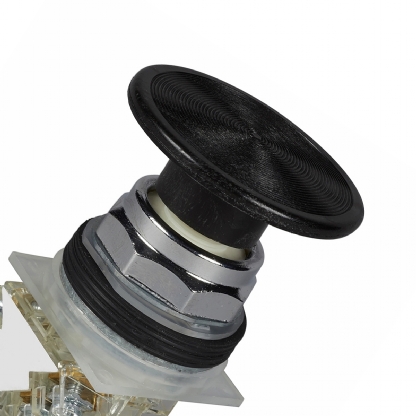 Botão Metálico Impulsão Soco 1Na+1Nf D57 30mm Preto 9001KR25BH13 - Schneider Electric