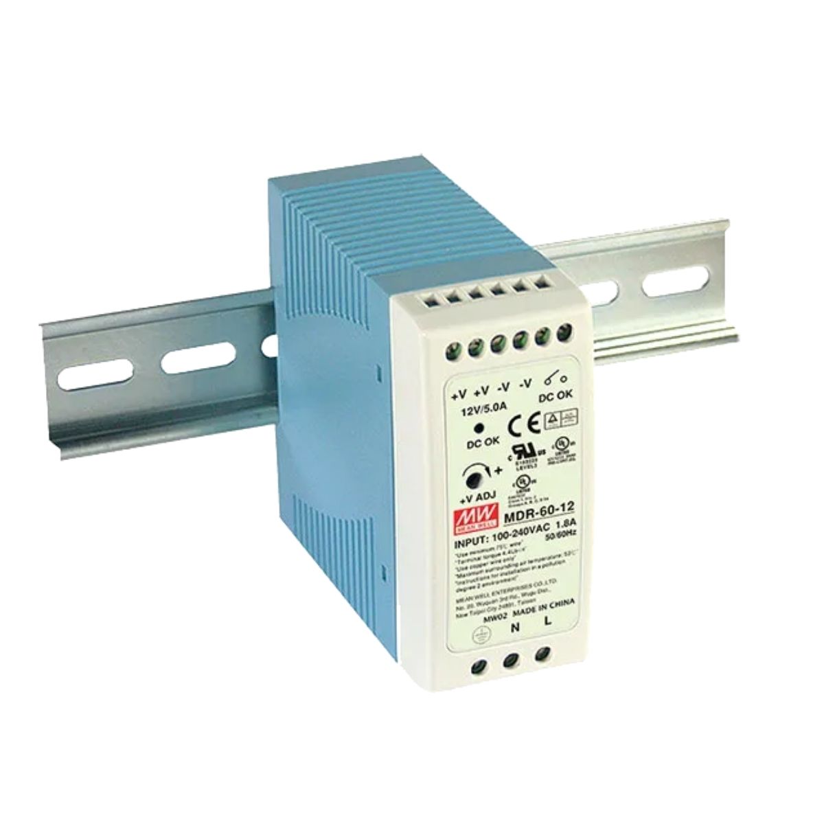 Fonte Chaveada 2,5A 100/220V 24Vcc Mont Trilho Din - Metaltex