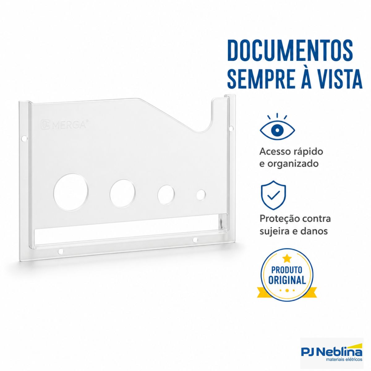 Porta Documento A4 310x200x18mm 36580- Cemar