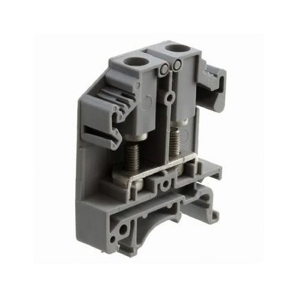 Conector Borne Passagem Terminal Olhal 2 Conexões 6,00mm 800V Cinza OTTA 6 - Phoenix