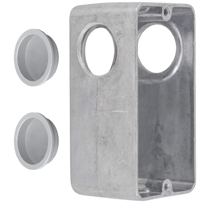 Condulete Alumínio Múltiplo Tipo L 1 Polegada Sem Tampa Com 2 Polegada Sem Vedação - Wetzel