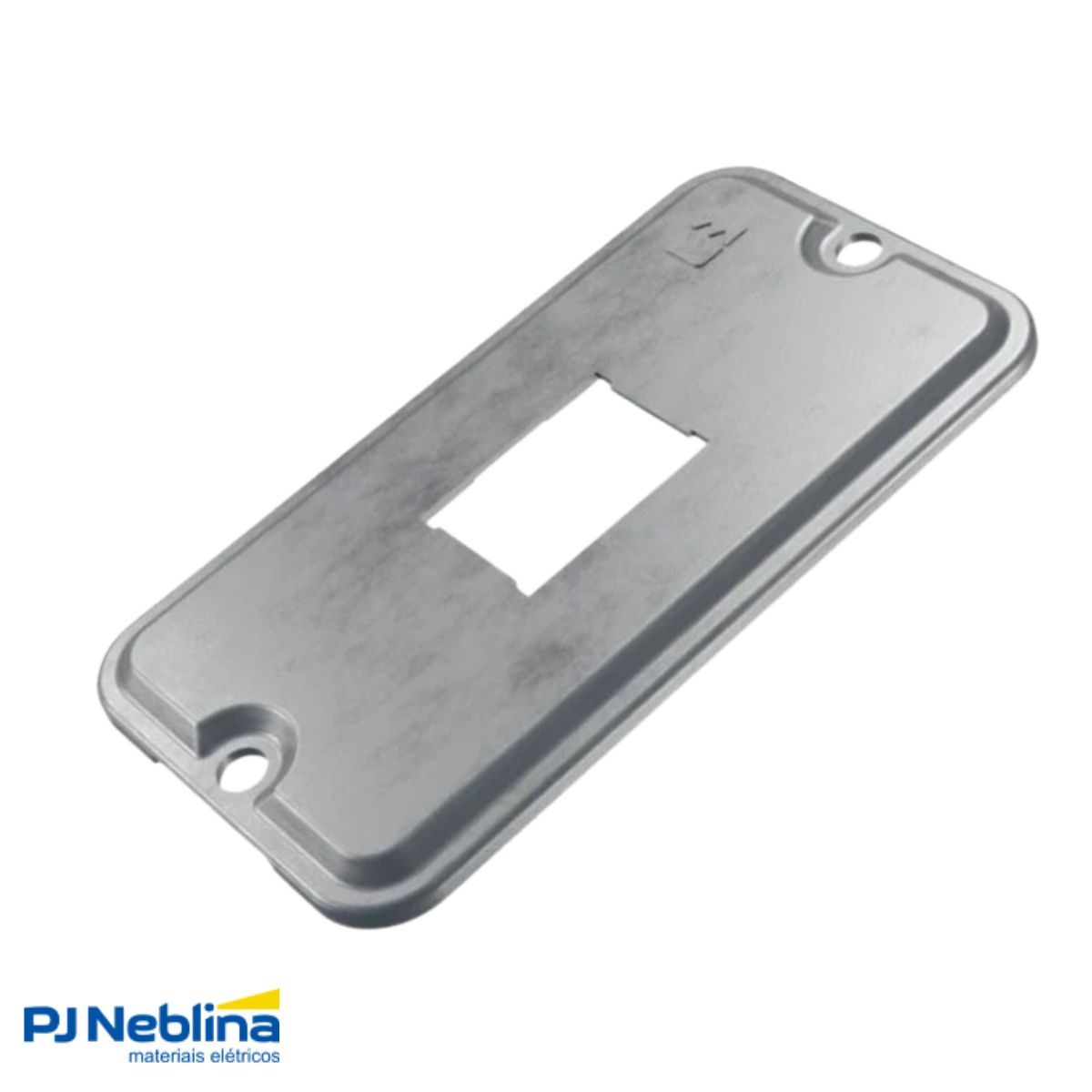 Tampa Condulete 1 Tom Rj11/Rj45 Alumínio 1/2-3/4 S/Pintura S/Vedação - Wetzel