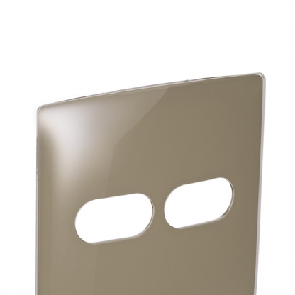 Placa Acabamento 2 Postos 4X4 Nereya Malt Gloss - Pial