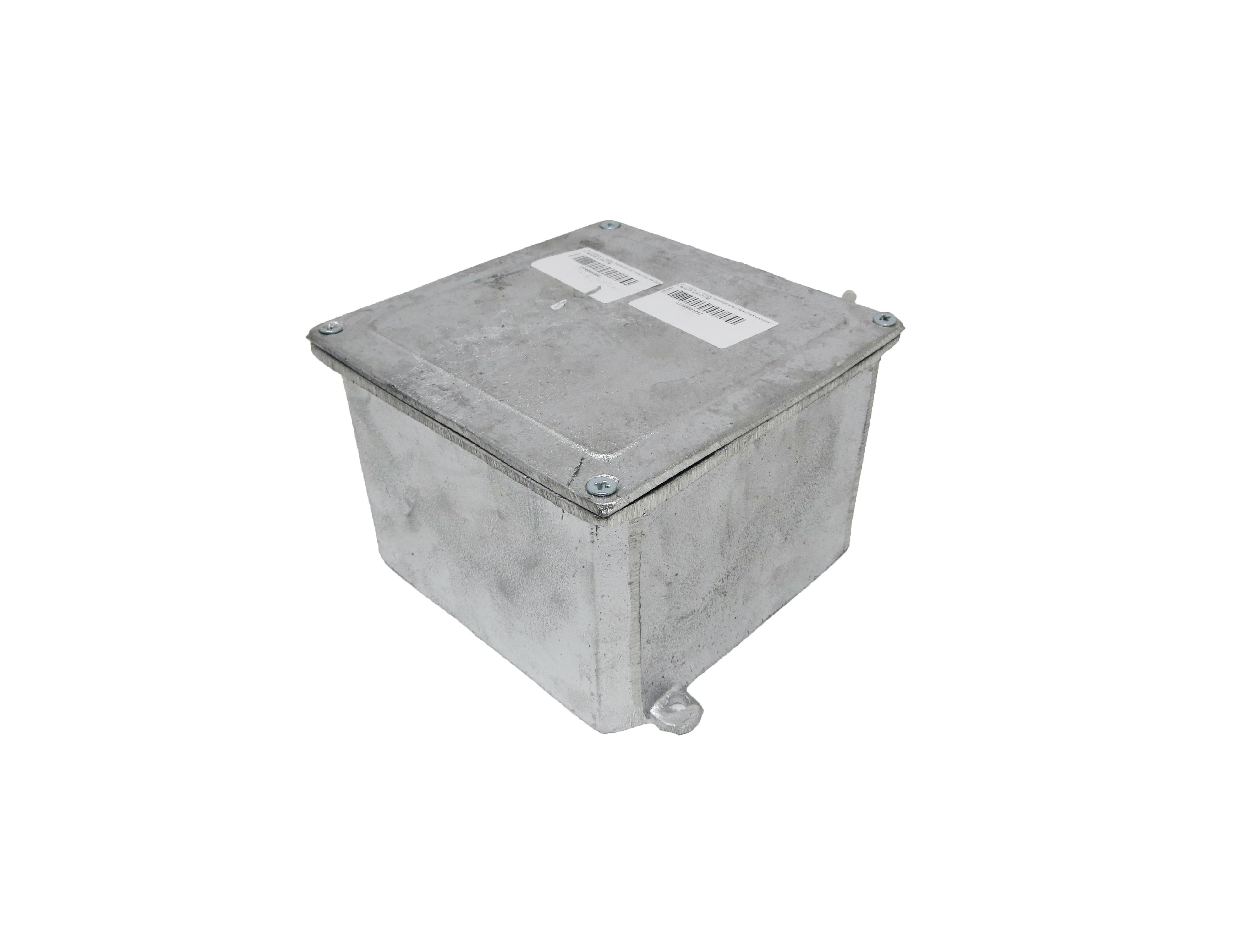 Caixa Passagem Piso Alumínio 150X150X100mm Tampa Reversiva - Stamplac