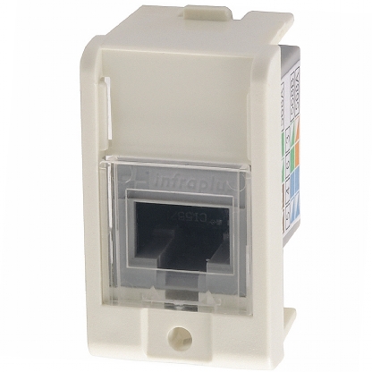 Módulo Tomada Rede RJ45 Cat6 Lunare Branco Polar - Schneider Electric