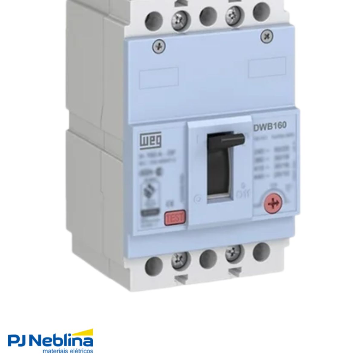 Disjuntor Caixa Moldada Tripolar 40A 30Ka 380/415V 50/60Hz - Weg