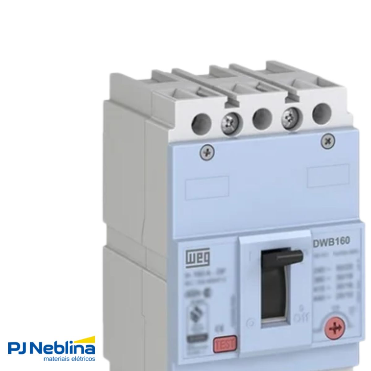 Disjuntor Caixa Moldada Tripolar 40A 30Ka 380/415V 50/60Hz - Weg