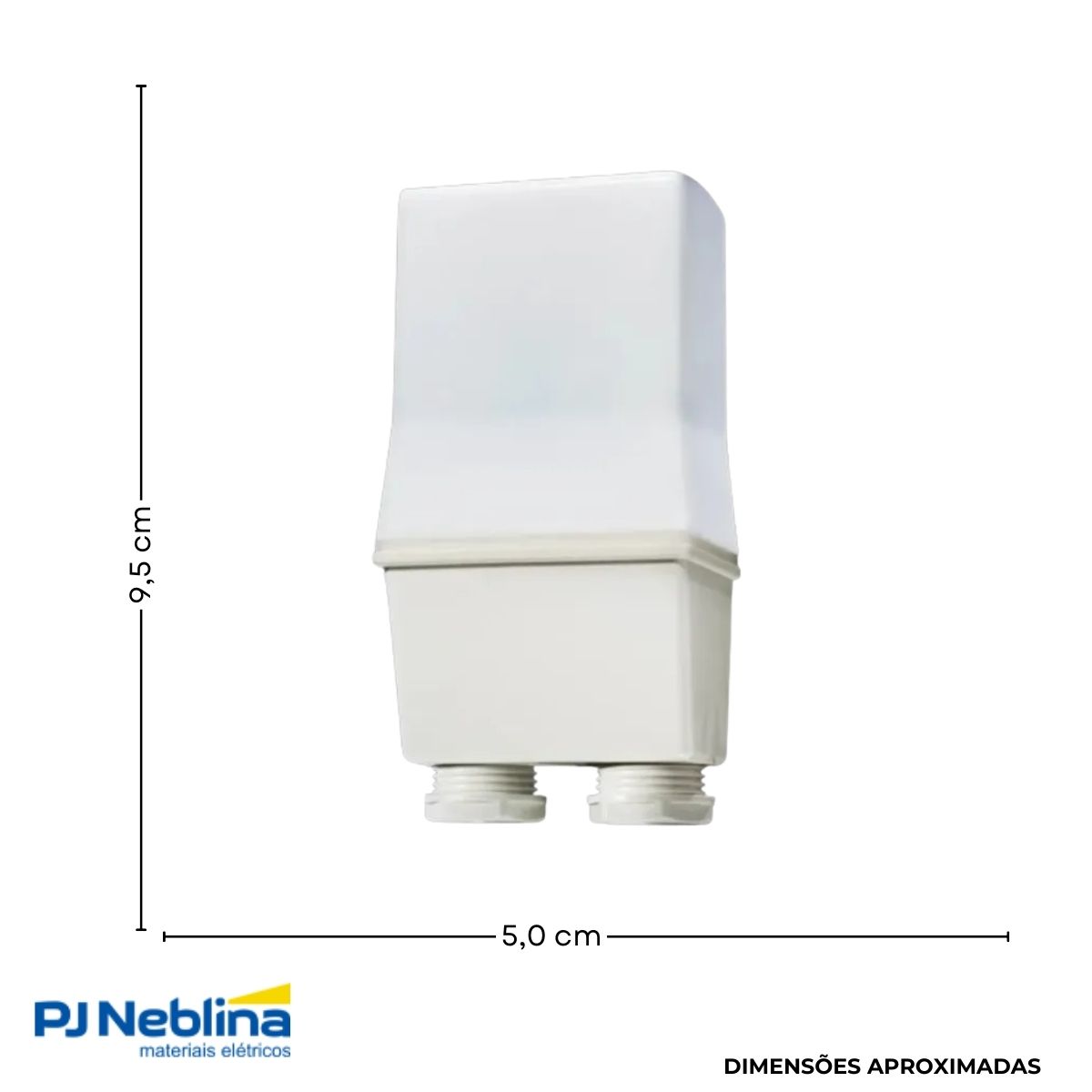 Rele Fotoelétrico Saída Dupla 3700Va 2Na 230V Rabicho Branco - Finder