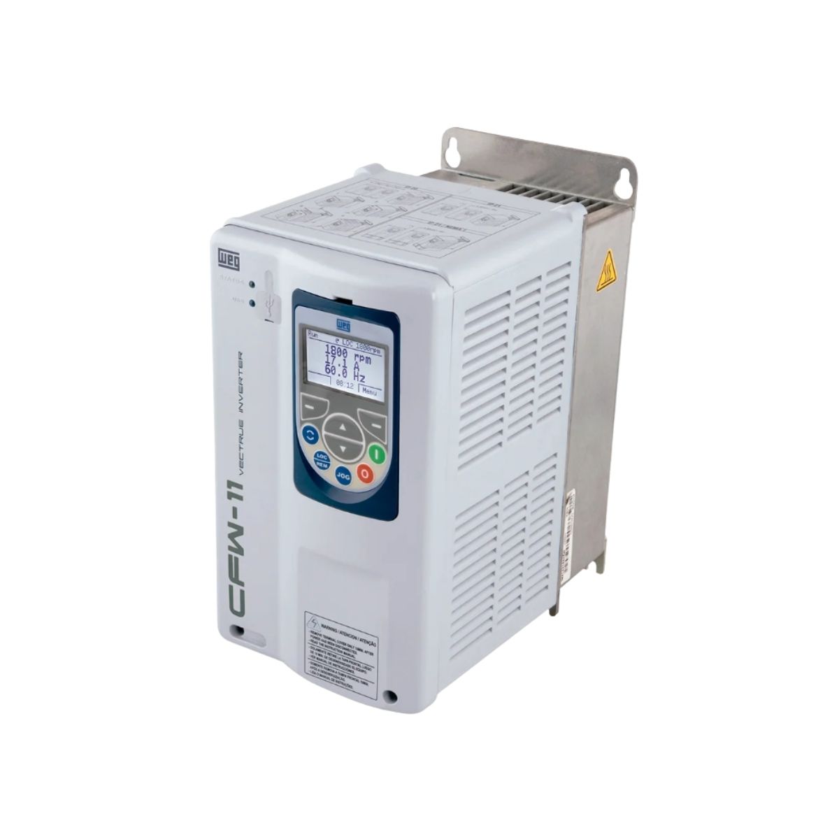 Inversor Frequência Trifásico 200-240V 50/60Hz 20A 5,5Kw- Weg