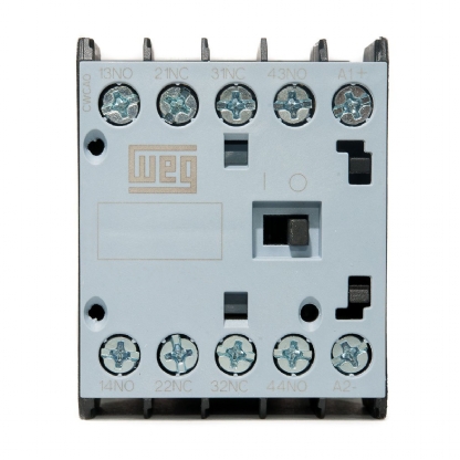 Contator Mini Auxiliar 10A 24Vcc 2Na+2Nf CWCA0-22-00C03 - WEG