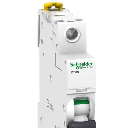 Disjuntor Mini Din Unipolar 4A Curva C 6Ka 230/400V A9F74104BR - Schneider Electric