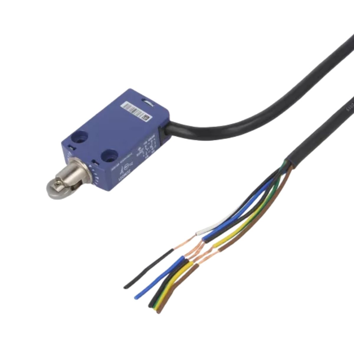 Chave Fim De Curso C/Cabo 5 m Pist.Roldana Aço Na+Nf - Telemecanique