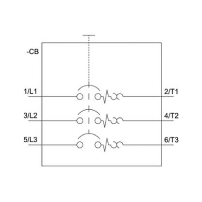 Disjuntor Motor Tripolar 1,4-2A 100Ka 400V 3RV20111BA10 - Siemens