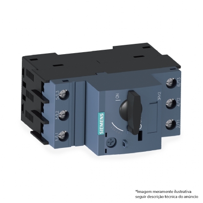 Disjuntor Motor Tripolar 3,5-5A 100Ka 400V 3RV20111FA10 - Siemens