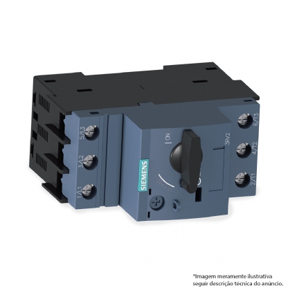 Disjuntor Motor Tripolar 17-22A 55Ka 400V 3RV20214CA10 - Siemens