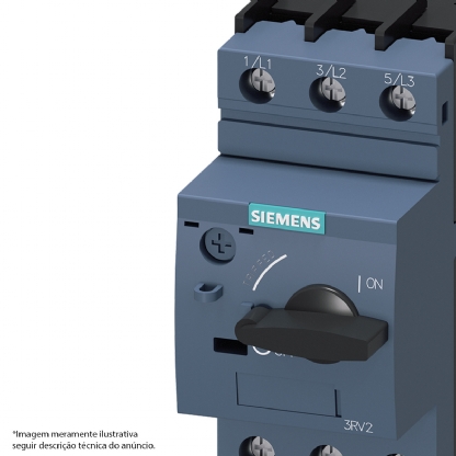 Disjuntor Motor Tripolar 17-22A 55Ka 400V 3RV20214CA10 - Siemens