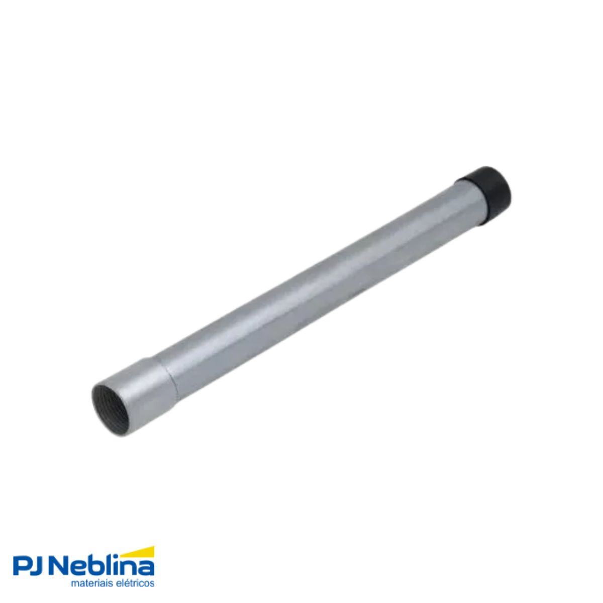 Eletroduto Aço Carbono Roscável Leve 1Pol Pré-Zincado (Br C/3M) P=0,50Mm Tpcz C/Luva - Eletroduto/Est