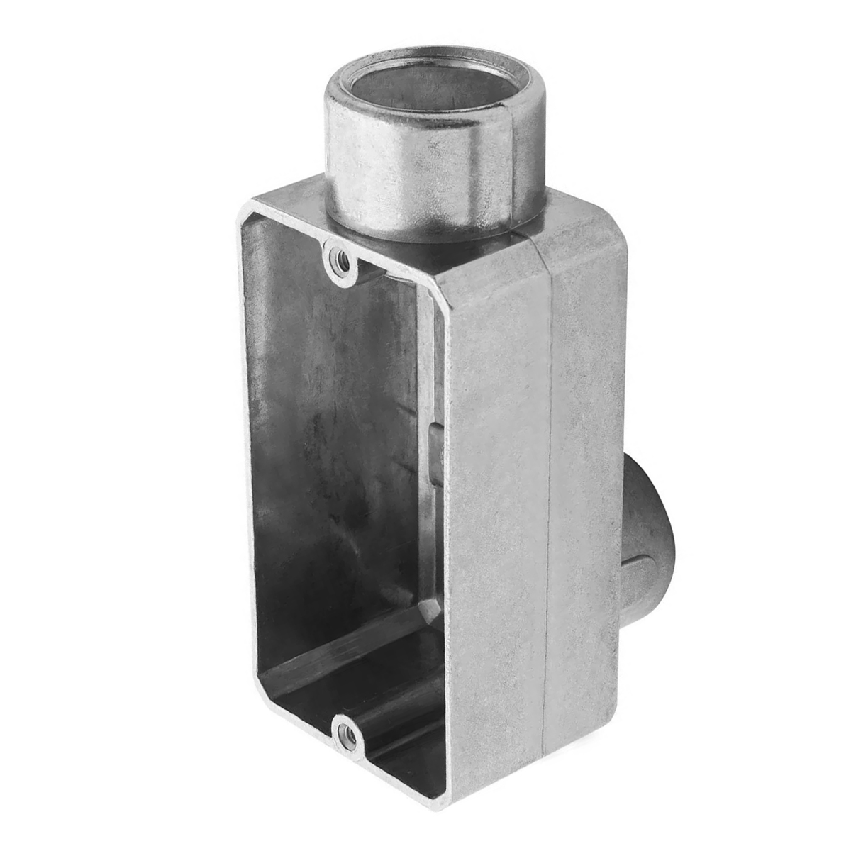 Condulete Alumínio Fixo Tipo Lb 2 Polegadas Sem Rosca Sem Pintura Sem Tampa Sem Vedação Abrigada Versátil - Daisa