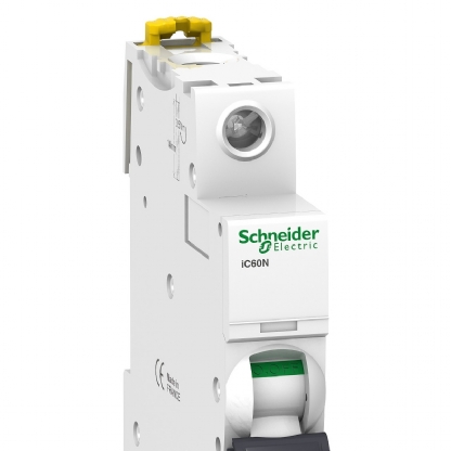 Disjuntor Mini Din Unipolar 16A Curva C 6Ka 230/400V A9F74116BR - Schneider Electric