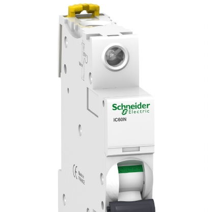 Disjuntor Mini Din Unipolar 20A Curva C 6Ka 230/400V A9F74120BR - Schneider Electric