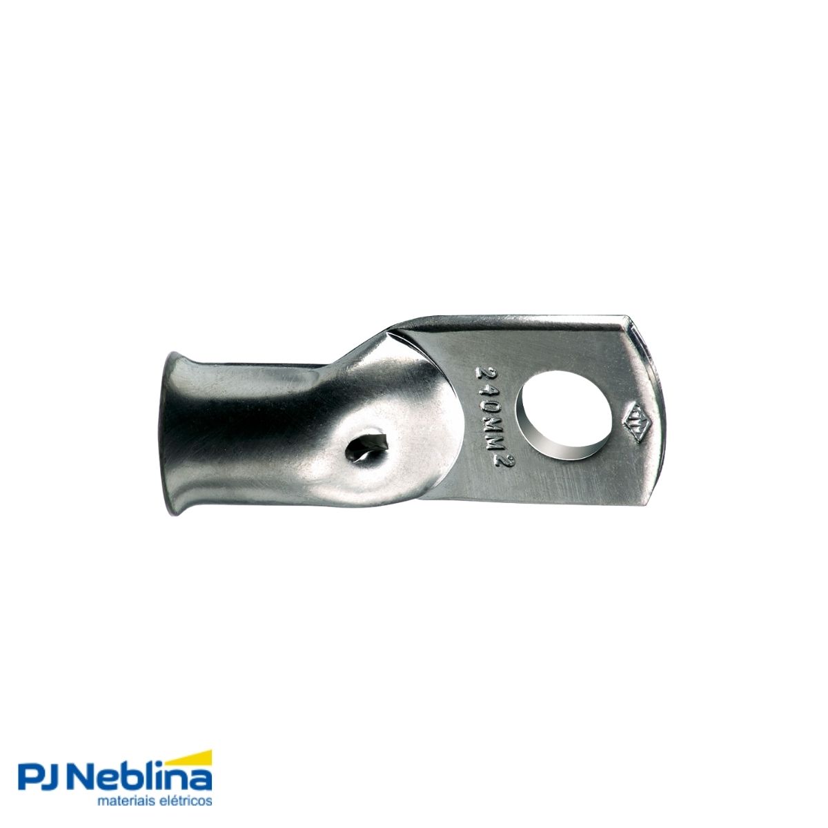 Terminal Compressao 6,00mm 1 Compr 1 Furo F=8mm 5/16 (m8)