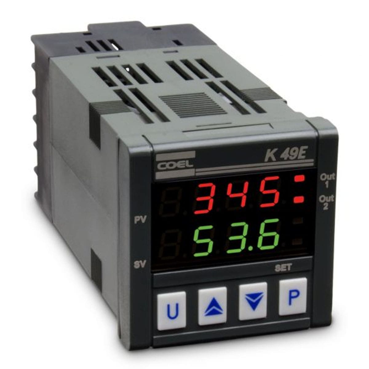 Indicador Temperatura Digital 220V Duplo Display Termopar J 0-999,9G  K49EHCOR Coel