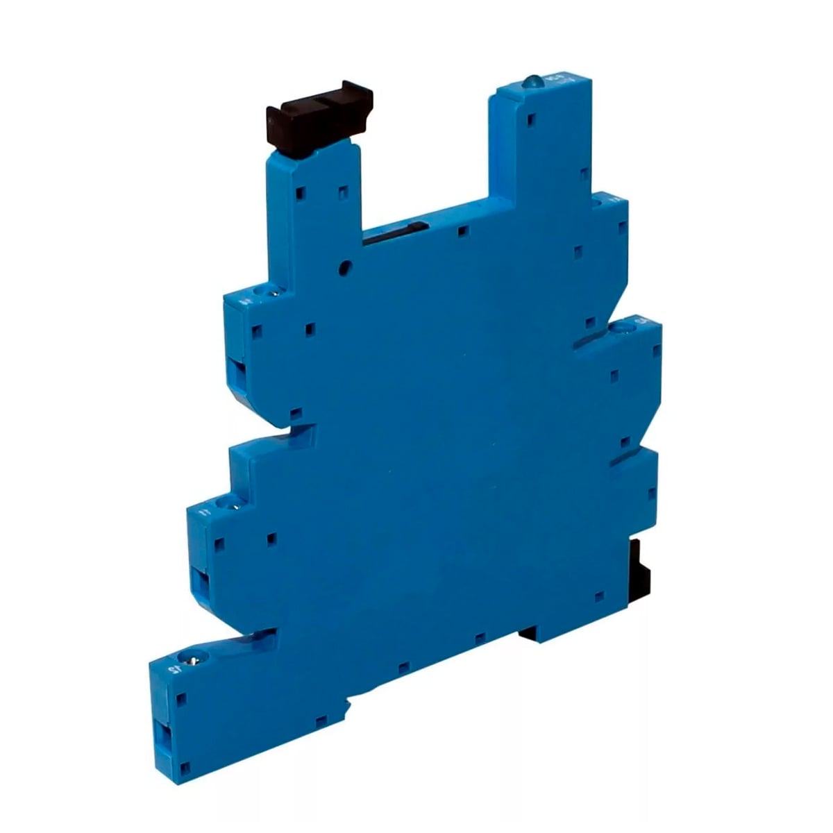 Base Para Relé Modular Interface 24Vcc 6A Conexão Parafuso Trilho Din 35 - Finder