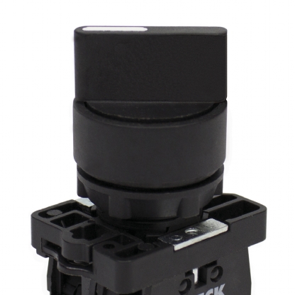 Botão Comutador Manopla Curta 0-1 Preto - Steck