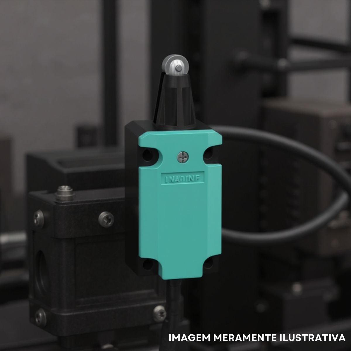 Chave Fim De Curso Metal 40 mm Rolete 1Na+1Nf - Siemens