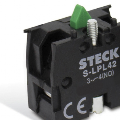 Bloco Contato Auxiliar Para Botão 1Na - Steck