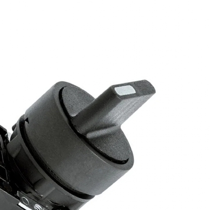 Botão Comutador 1-0-2 Manopla Curta Preto - Steck