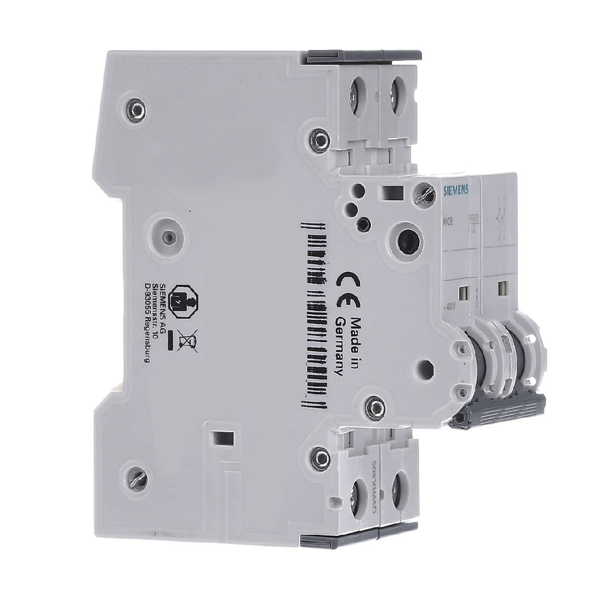 Disjuntor Mini Din Bipolar 25A Curva C 10Ka 400V 5SY42257 - Siemens