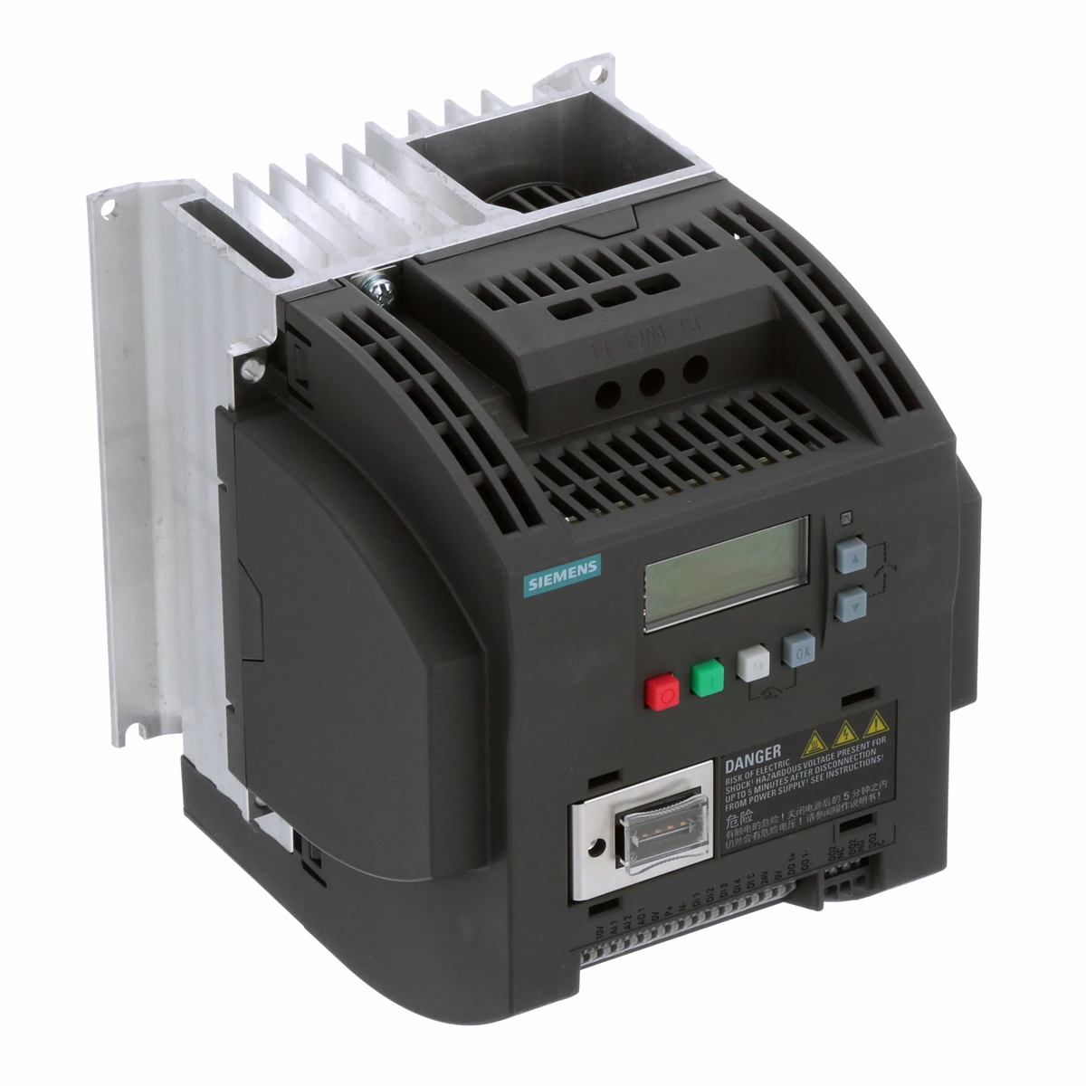 Inversor Frequência Trifásico 380-480V 47/63Hz 8,8A 3,7Kw 6SL32105BE240UV0 - Siemens