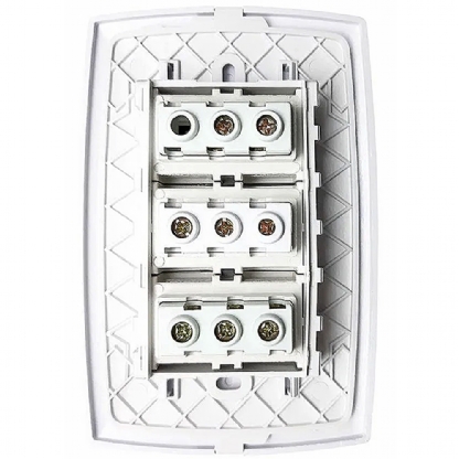 Conjunto 3 Interruptores Simples 10A 4X2 Home Branco - Blux