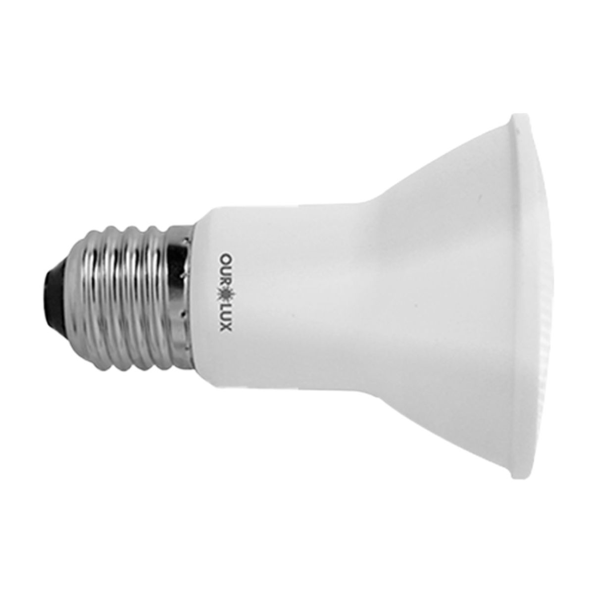 Lâmpada Led Par20 6W Bivolt E27 6400K Branco Frio Luz Branca 420Lm 30G - Ourolux