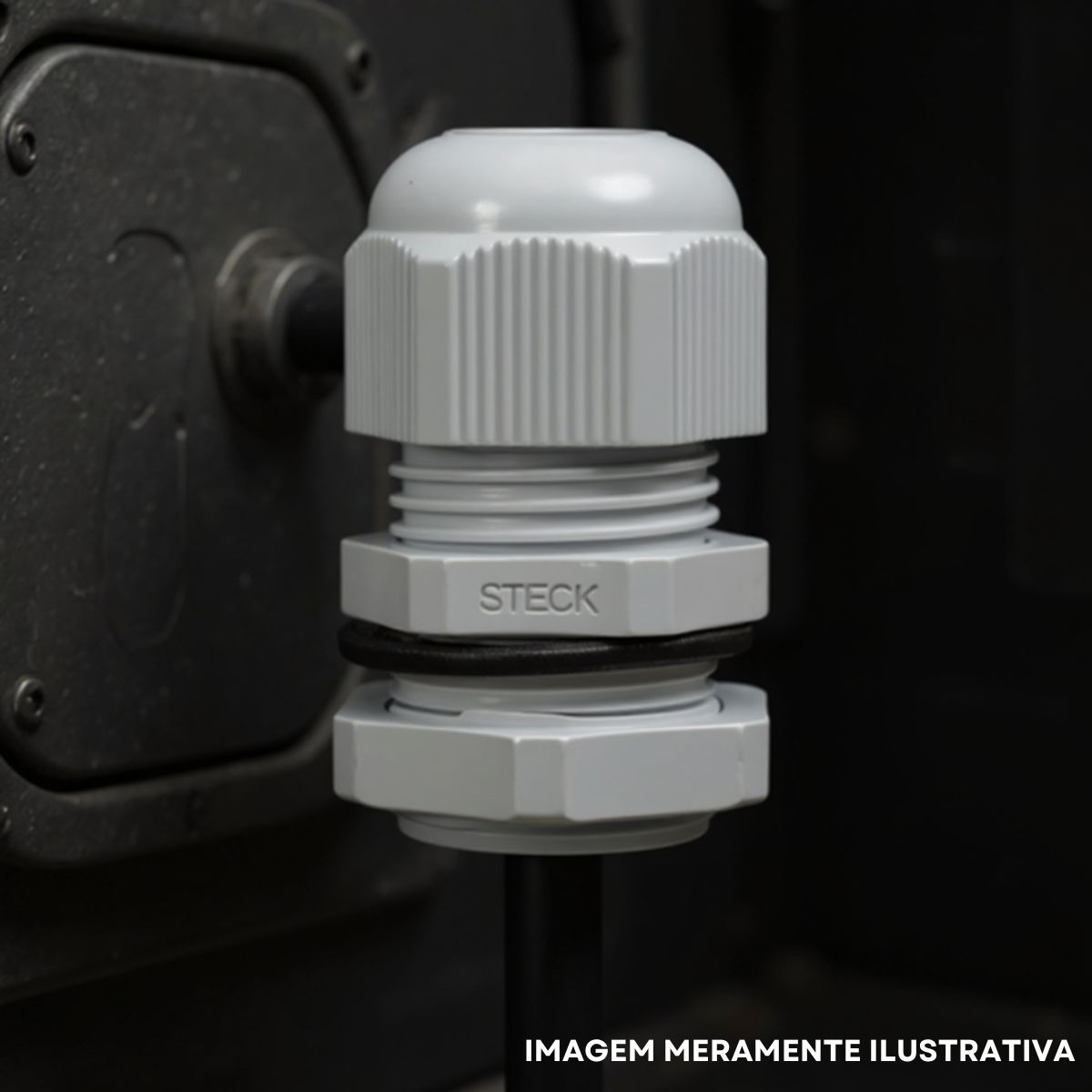 Prensa Cabo Longo Pg36 22-32Mm Pg Nylon Cz Ip67 - Steck