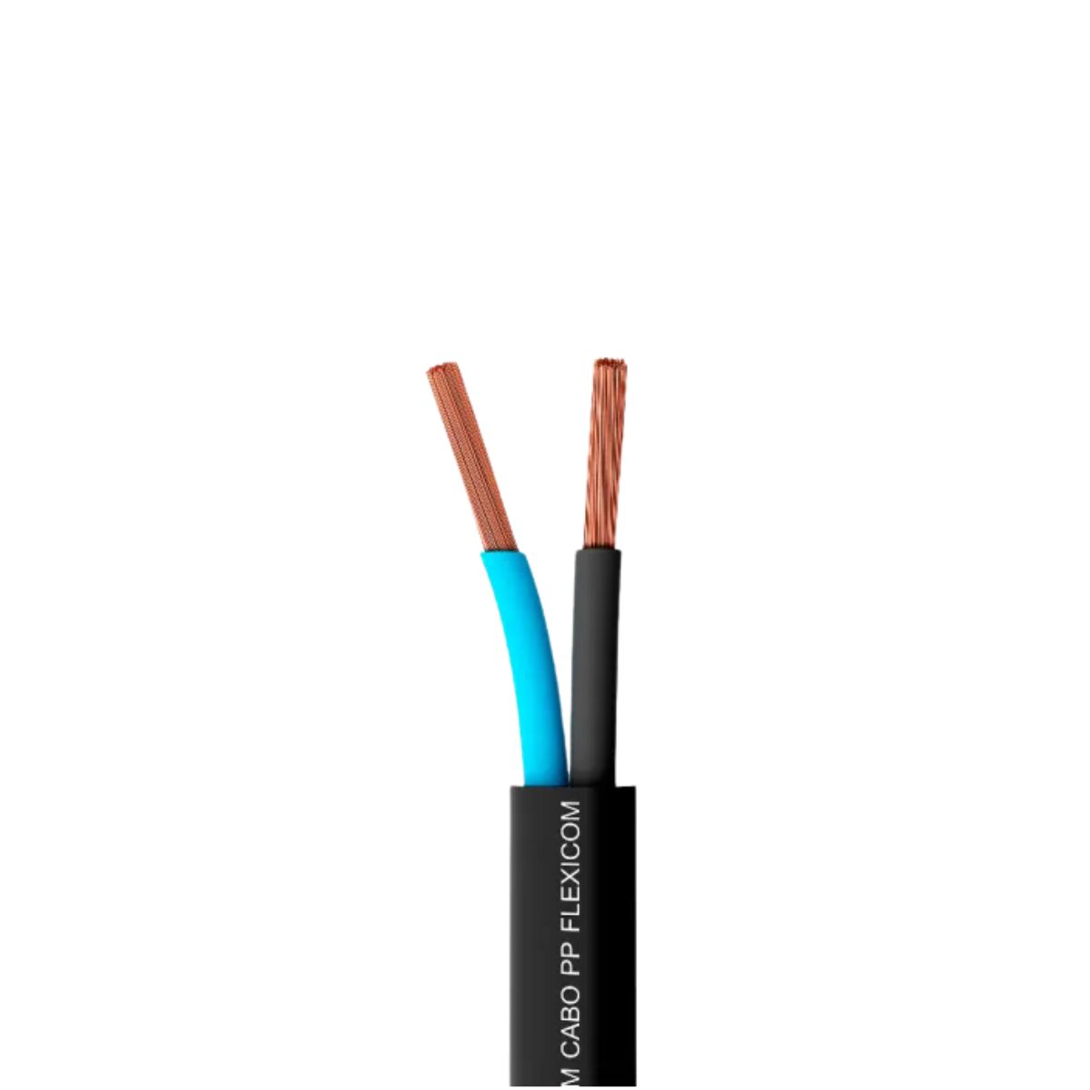 Cabo Pp 500v Pvc 2x1,00mm Pt 70g (bobina)