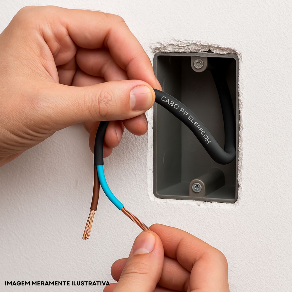 Cabo Pp 500v Pvc 2x1,00mm Pt 70g (bobina)