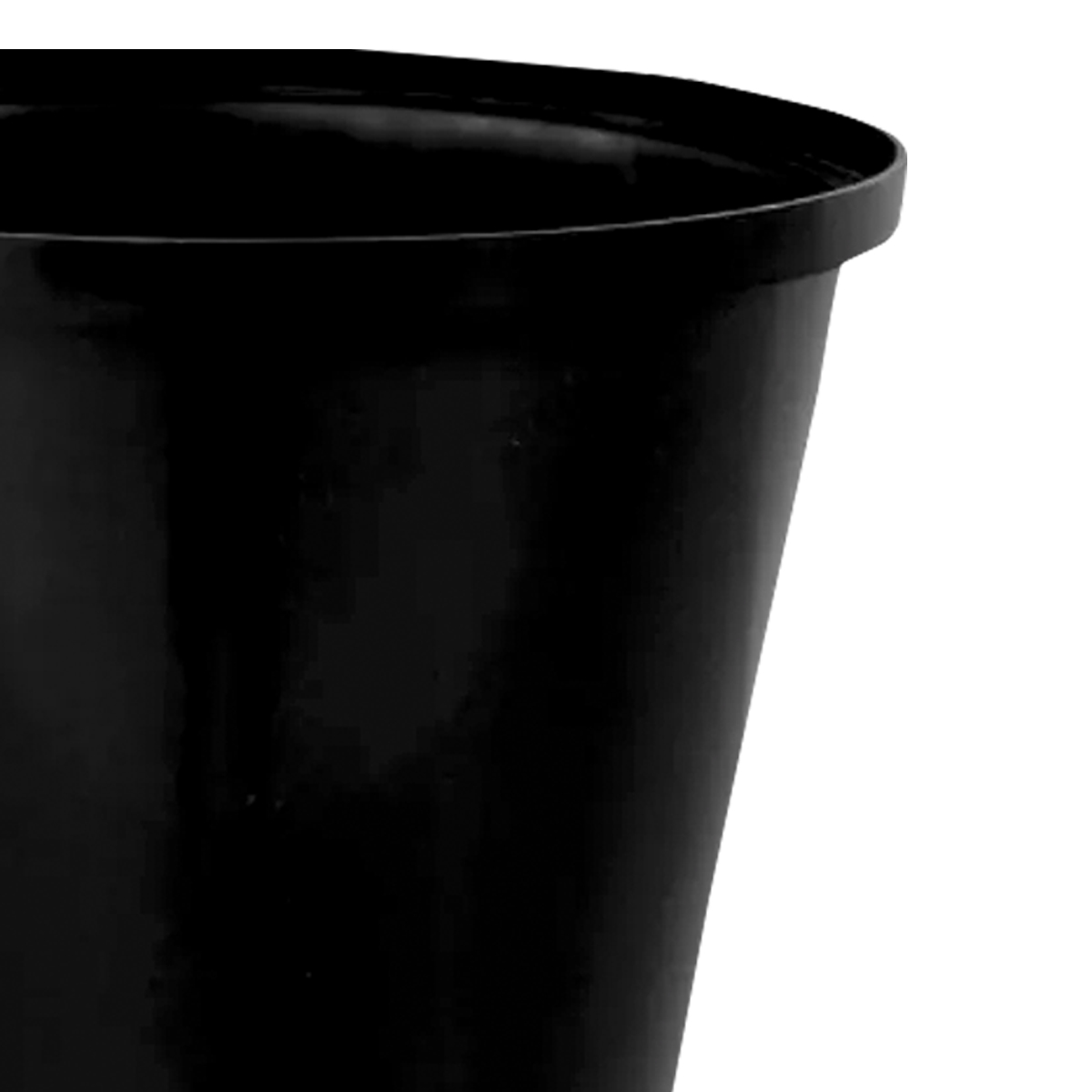 Caixa Inspeção Aterramento 300x250Mm Cônica Pvc Preto Terra - Paratec