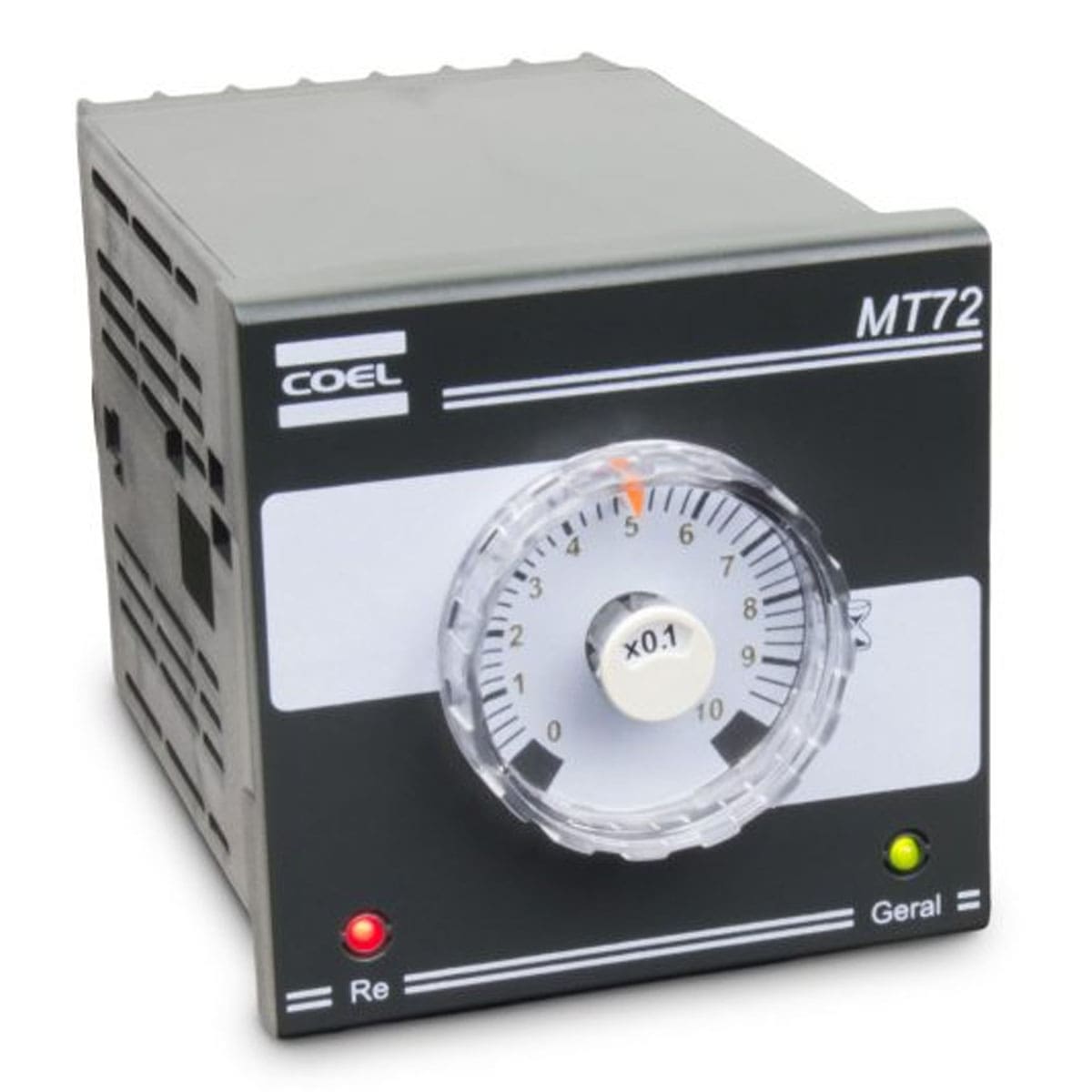 Relé Temporizador Analógico Retardo/Pulso Energização 0-60Seg/Min 1 Spdt (1Naf) 100-240V MT72W-R-GN-P Coel